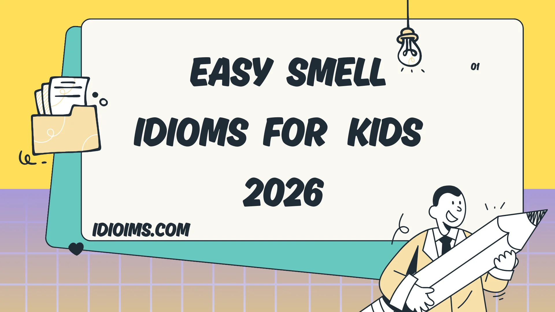 🎉 Fun & Easy Smell Idioms for Kids – Learn & Sniff the Meanings!