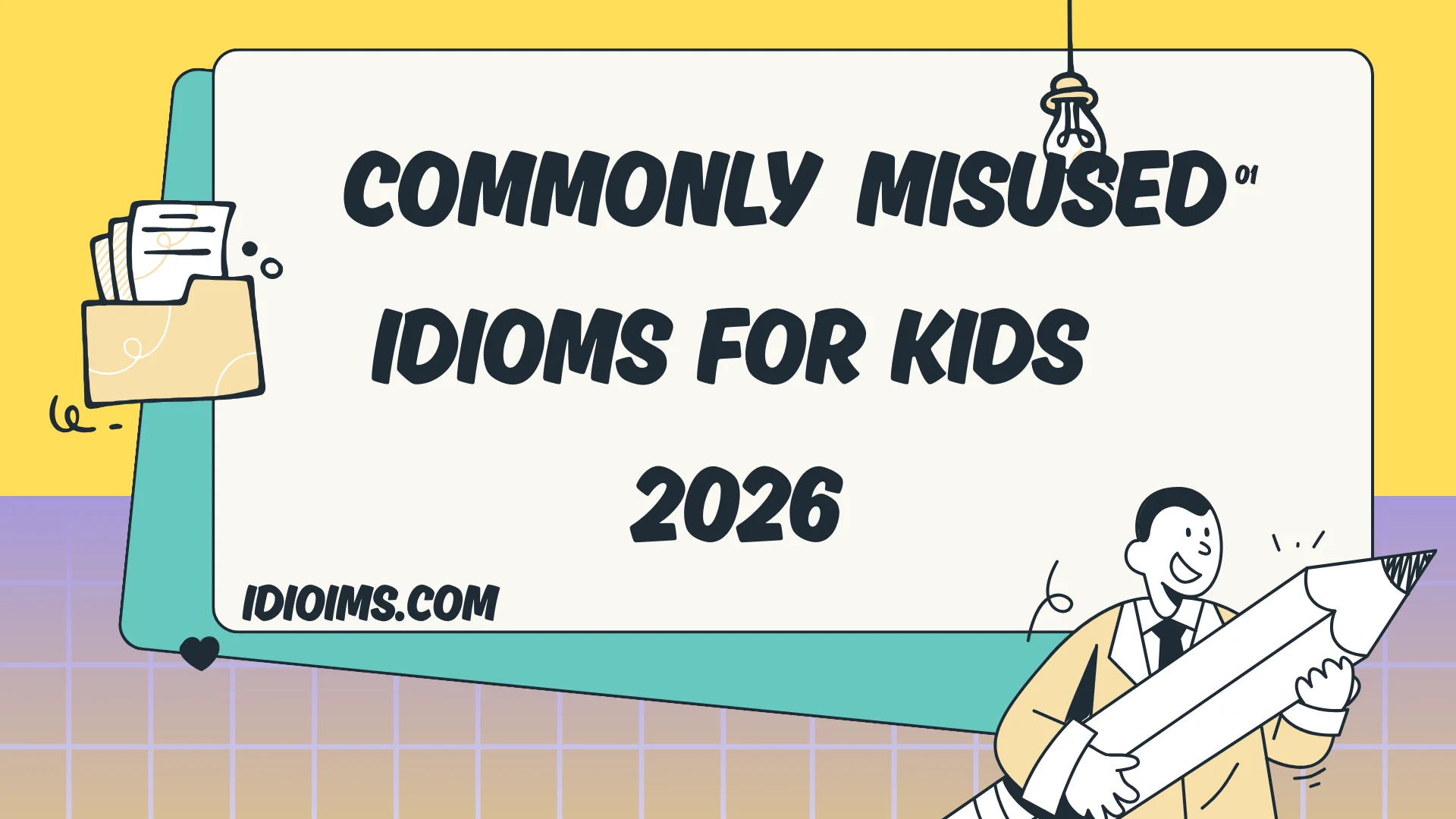 🎈 Fun Guide to Commonly Misused Idioms for Kids 2026