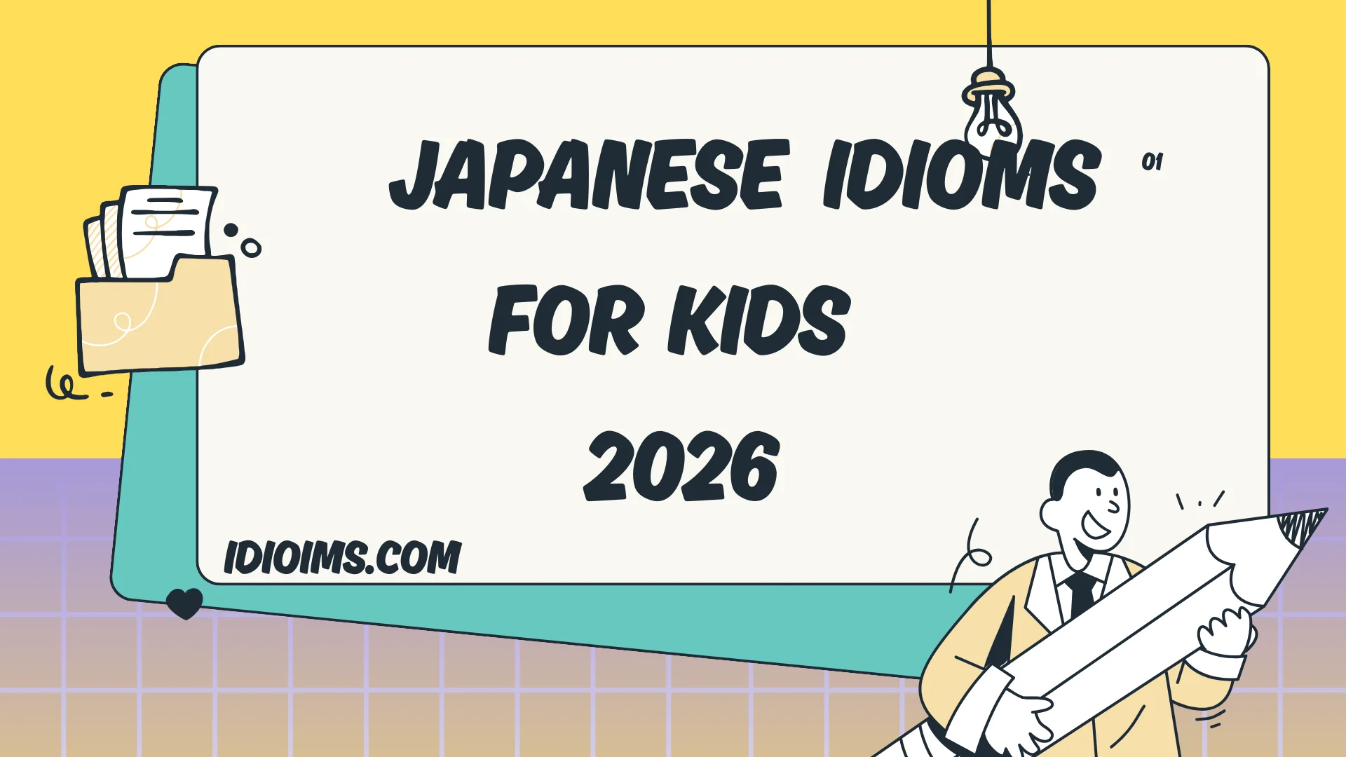 🎌 Fun Japanese Idioms for Kids – Learn & Play with Words 2026
