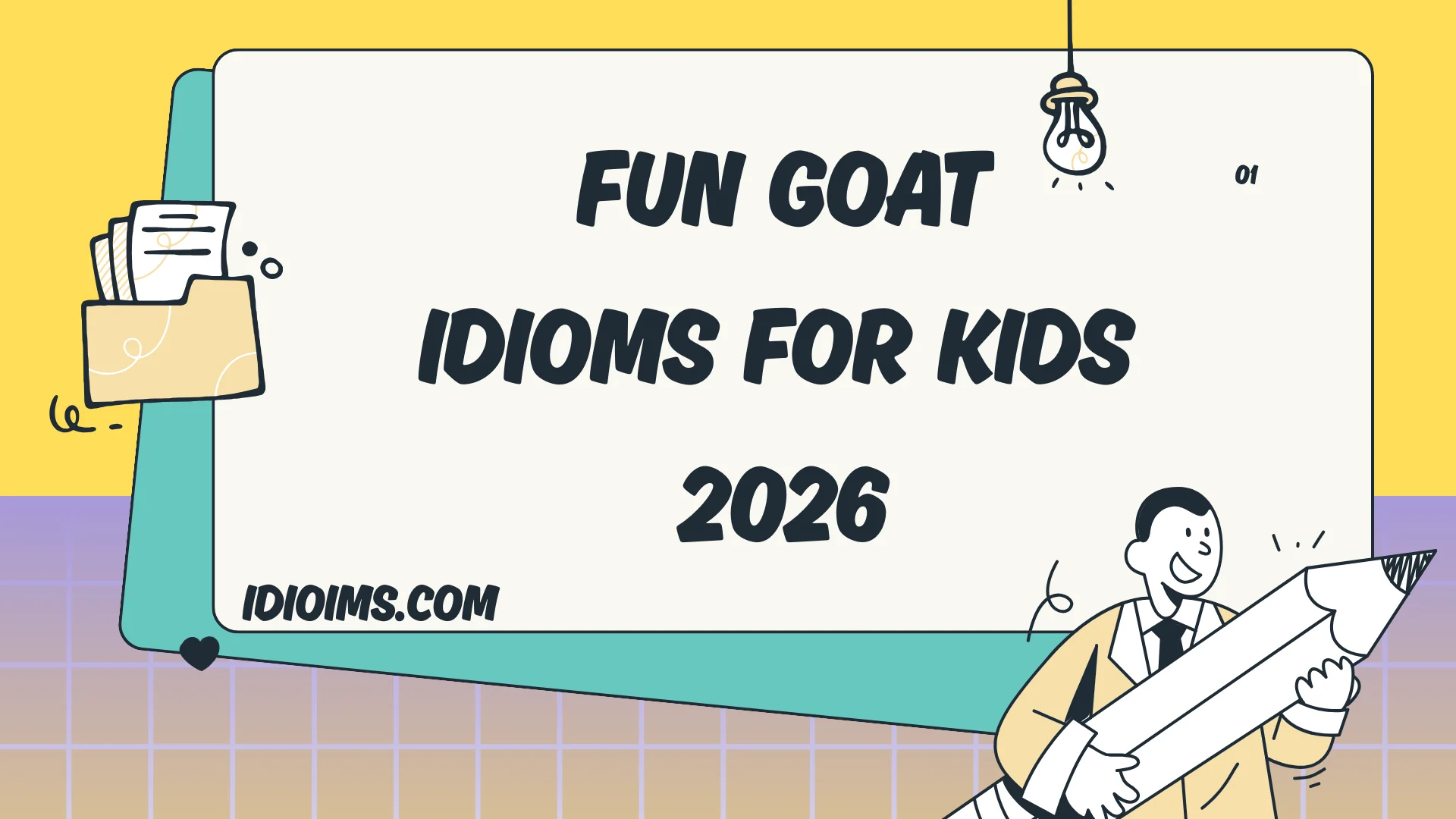 🐐 Fun Goat Idioms for Kids 2026