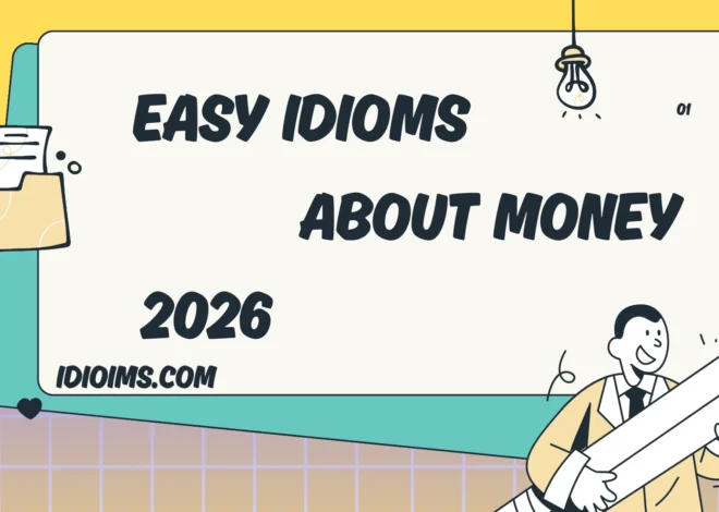 💰 Fun & Easy Idioms About Money – Learn & Play with Words 💵✨ 2026