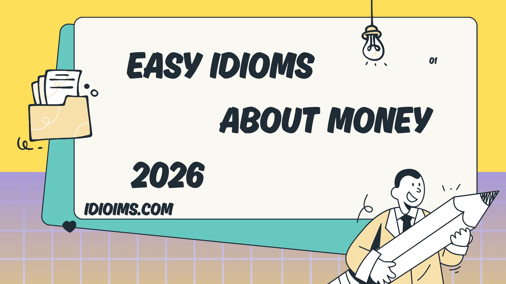 💰 Fun & Easy Idioms About Money – Learn & Play with Words 💵✨ 2026