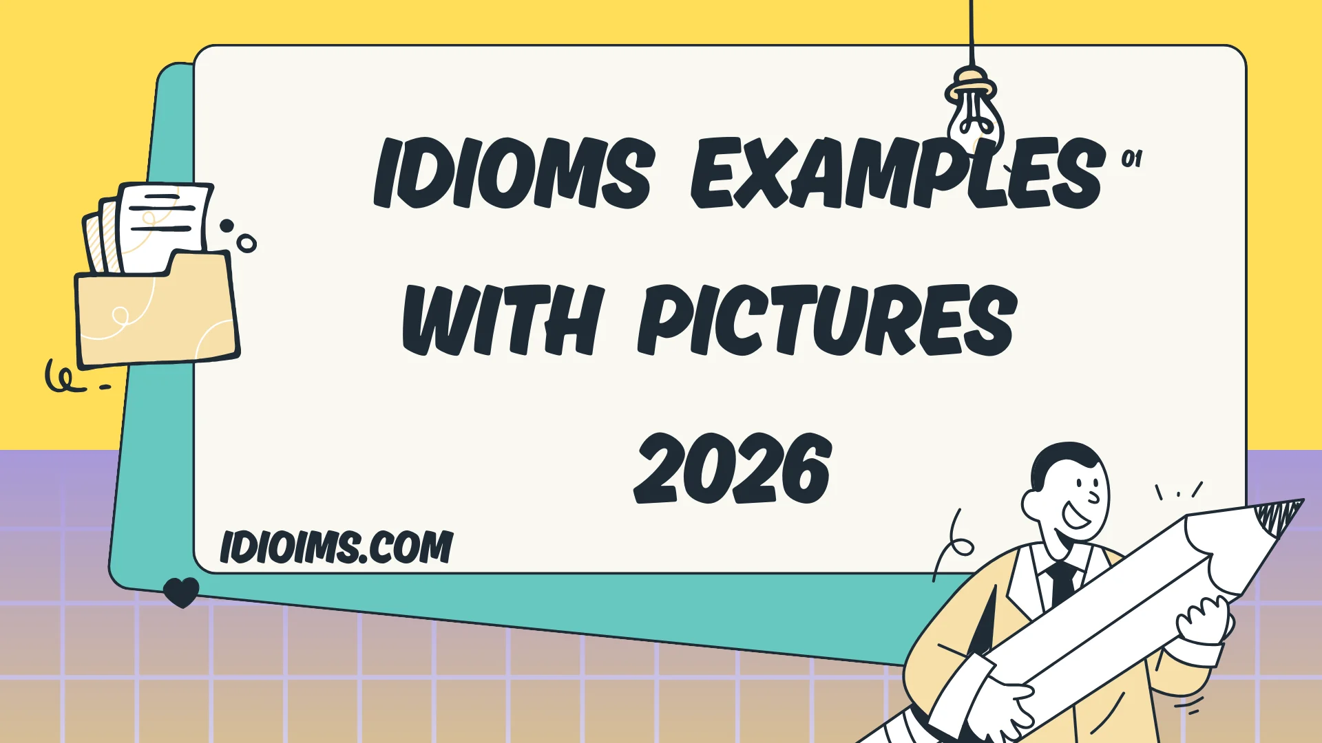🎨 Fun Idioms Examples with Pictures – Learn, See, and Smile! 😊🖼️ 2026