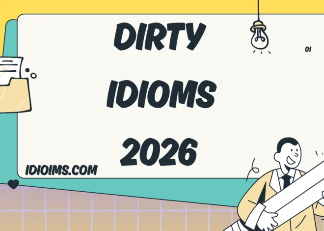 Dirty Idioms Meanings, Examples, and How to Use Them Correctly (Updated for 2026)
