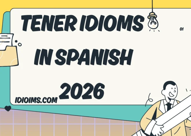 Tener Idioms in Spanish – Meanings, Examples & How to Use Them 2026
