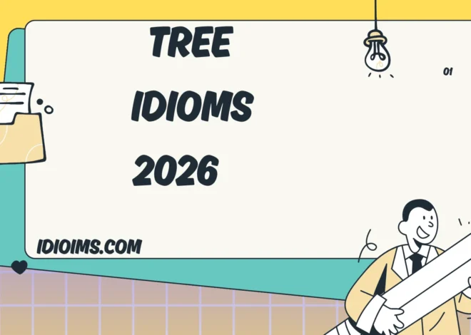 🌳 Tree Idioms – Meanings, Examples, and How to Use Them Naturally (Updated for 2026)