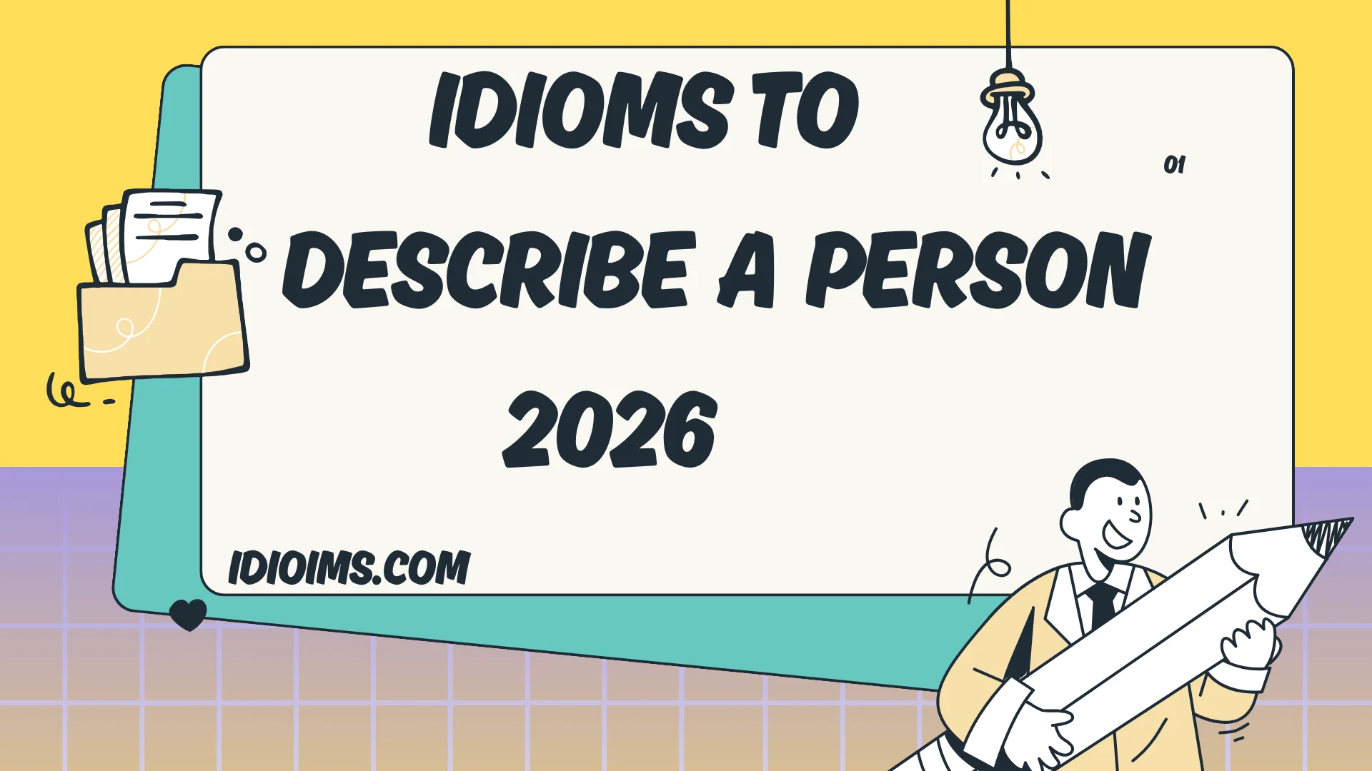 Idioms to Describe a Person Meanings, Examples 2026