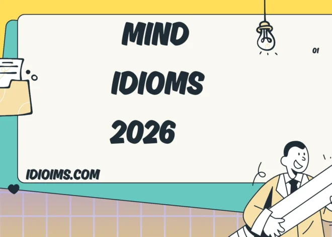 🎈 Mind Idioms for Kids 2026