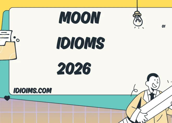 Moon Idioms Meanings, Examples, and How to Use Them Naturally (Updated for 2026)