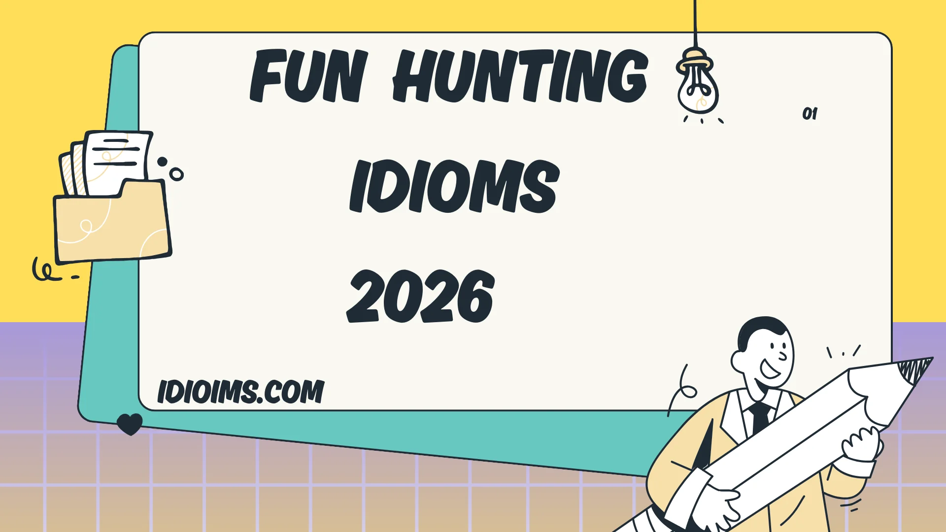 🎯 Fun Hunting Idioms for kids 2026