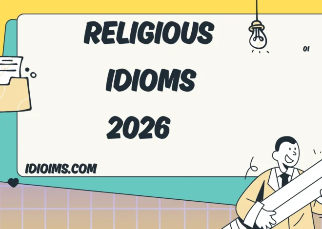🎈 Fun Religious Idioms for Kids 2026