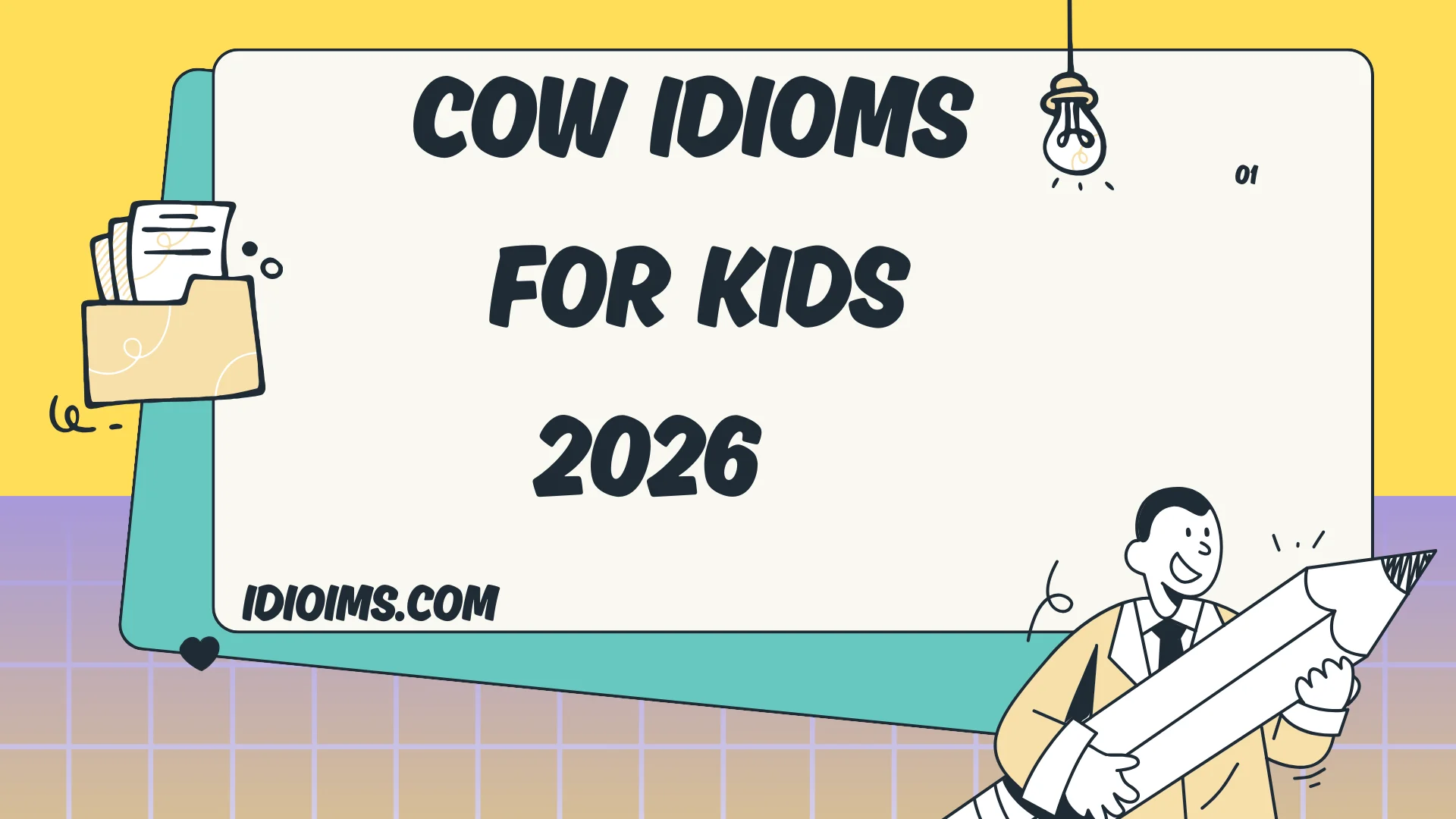 🐄 Fun Cow Idioms for Kids – Learn & Play with Words 2026