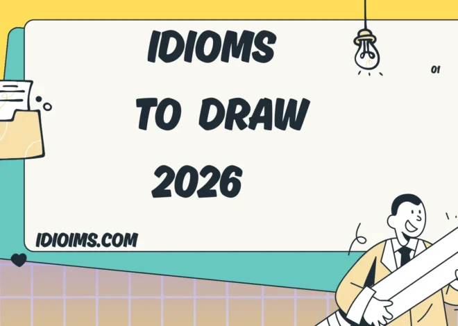Idioms to Draw Meanings, Examples, and Creative Ideas (Updated for 2026)