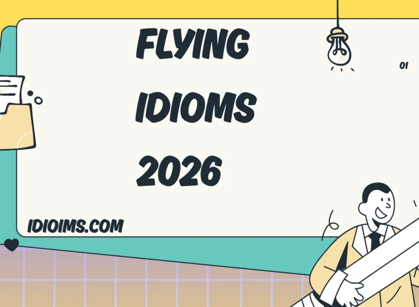 Flying Idioms Meanings, Examples, and How to Use Them Naturally (Updated for 2026)