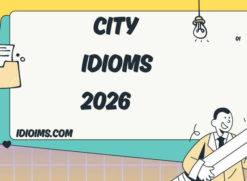 City Idioms Meanings, Examples, and Everyday Usage (Updated for 2026)