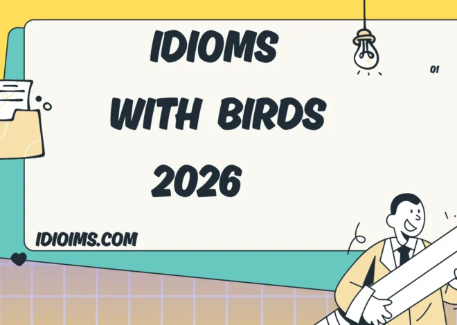 Idioms with Birds Meanings, Examples & How to Use Them 2026