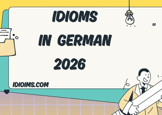 Idioms in German Meanings, Examples, and How to Use Them Naturally 2026